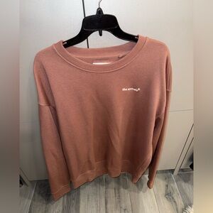 Women’s The Arrivals Tan Crewneck Sweatshirt Size XXL